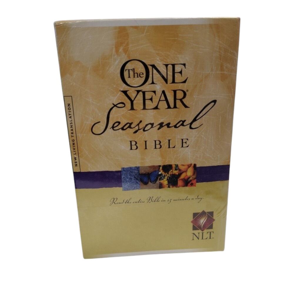 The One Year Seasonal Bible Tyndale House Publishers Staff NEW 2005 Devotional